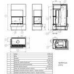 Krbová obestavba ABX Norfolk syenit, pravé